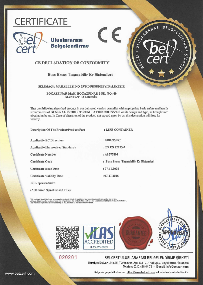 Certificate CE